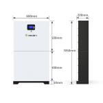 48v 280ah Off Grid Powerwall Solar Battery Lifepo4 Energy Storage RS485/ RS232/