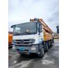 Buy cheap Used Concrete Pump Truck Total Weight 42870kgs on a Mercedes Benz Xc Mg 56 M with Parts from wholesalers