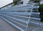 Q235 Hot Dipped Galvanized H Type Layer Chicken Cage For Farm