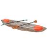 Buy cheap Hard 3.39CM 2 Person Clear Bottom Kayak Premium Performance Stable OEM Accepted from wholesalers