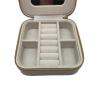 Buy cheap Custom Logo Women Girls Portable Organizer Earring Ring Jewelry Box from wholesalers