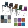 Buy cheap High Counter Upholstered Contemporary Bar Chairs Polyurethane Material from wholesalers