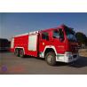 Buy cheap Six Seats China Chassis 6x4 Drive Departure Angle 12 Degree Foam Fire Truck from wholesalers