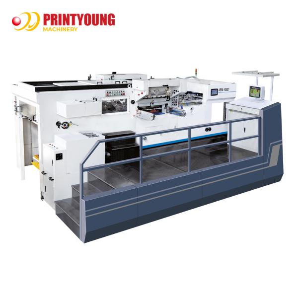 Buy cheap Hot Foil Stamping Flatbed Bronzing Die Cutting Machine Crooked 7000S/H from wholesalers