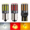 Buy cheap White Aluminum Alloy LED Turn Signals 1156 1157 T20 3030 44SMD Reversing Light 12V 24V from wholesalers