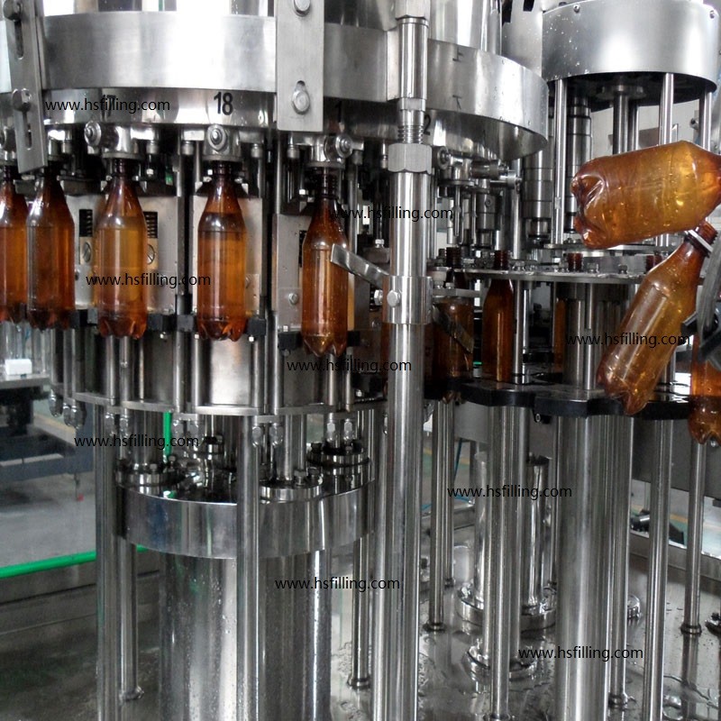 CIP Controlled Beer Bottle Filler