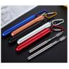 Buy cheap Modern Design Reusable Stainless Steel Straws For Home , Bar And Restaurant from wholesalers