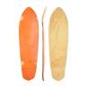 Buy cheap 26inch Mini Cruiser Blue Skateboard Decks 7ply North Maple from wholesalers