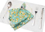Cotton Linen Cartoon Cute Personalized Dinner Napkins