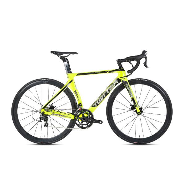 Buy cheap Thru Axle Disc Brake Frame Carbon Fiber Road Bike TIAGRA 20 Speed from wholesalers