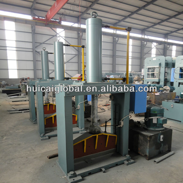 Manufacturing Plant Rubber Cutter Vertical Hydraulic Guillotine with 1 Year Gurantee