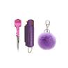 Buy cheap Security Keychain 20ml Pepper Spray Keychain Set Mini Plastic Shell from wholesalers