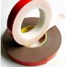 Buy cheap Double Sided Foam Tape Gray carrier material color 120 degree temperature resistant from wholesalers