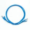Buy cheap CAT6 Patch Cord Unshield For Ethernet PVC LSZH Jacket 23AWG CCA Blue from wholesalers