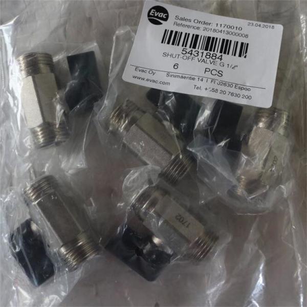 Buy cheap EVAC Shut-off valve 5431884 from wholesalers