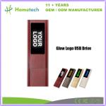 Luminous Wooden USB Flash Drive LED Light Wood Pen Drive USB Memory Stick 8Gb