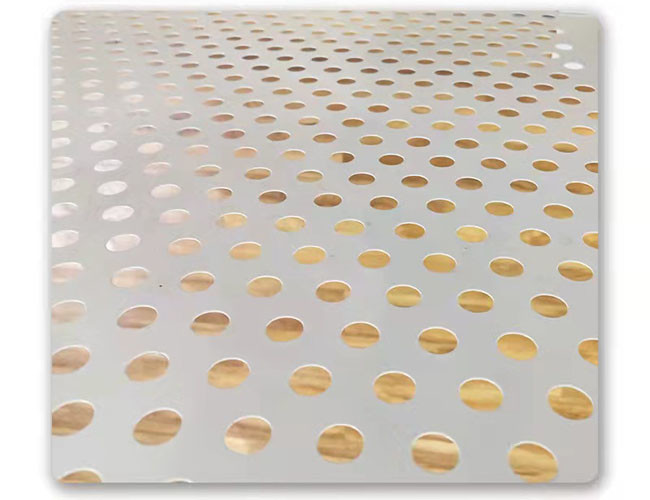 8 × 16mm Air Filter Mesh Punched Hexagonal Anti Crack