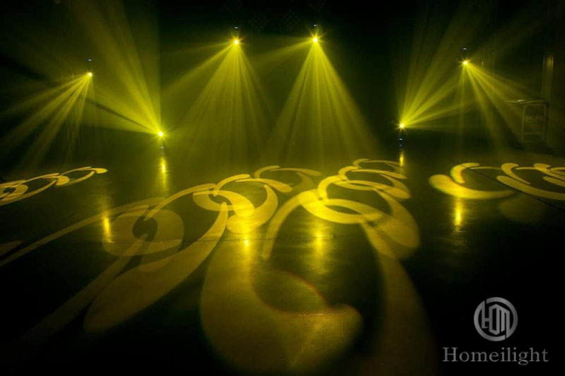 Rotation Gobo Wheel Spotlights 100W Beam Lights for Party Disco Mini Moving Head