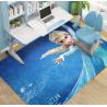 Buy cheap Frozen Cartoon Crystal Velvet Rectangle Floor Carpets For Bedroom 200*300cm from wholesalers
