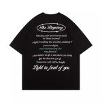 Short Sleeves men t shrit Puff Printing O neck Shirts