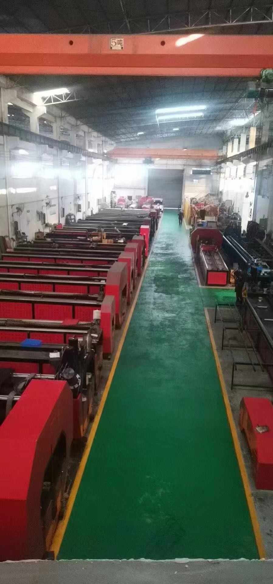 Max. Shearing Thickness 20mm H-beam Punching Machine With PLC Control System