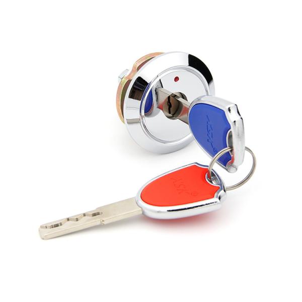 Buy cheap Novel Design Wardrobe Locks 48mm Head Diameter Chrome Plated Reliable from wholesalers