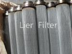 Stainless Steel Folded Filter Element High Porosity High Dirt Holding Capacity