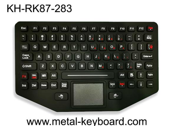 Military Portable Industrial Silicone Keyboard Ruggedized Backlight With