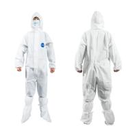 Buy cheap Non Sterile Disposable Medical Coverall Without Tape PP + PE Material product