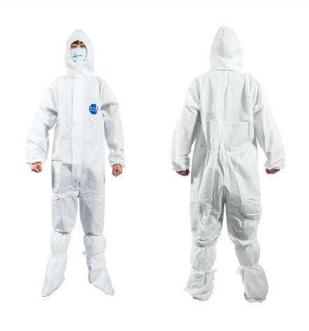 Buy cheap Non Sterile Disposable Medical Coverall Without Tape PP + PE Material from wholesalers