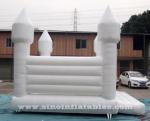 13'X13' Adults All White Wedding Bounce House With EN14960 Certified For Wedding