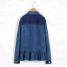 Buy cheap Fashion Spring Casual Girls Denim Clothes Damaged Denim Jacket OEM Service from wholesalers