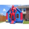Buy cheap Spiderman Inflatable Bouncer House Outdoor / Indoor Bouncer Jumping Castle With Slide from wholesalers