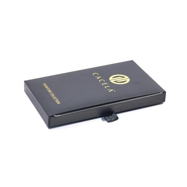 Buy cheap Black Simple Square Packaging Jewelry Box Design Your Packaging Customized Logo from wholesalers