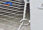 Aisi 304 316 Ferrule Stainless Steel Rope Mesh Netting Safety Nets For Bridge