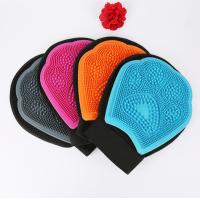 Buy cheap Pet Grooming Brush Glove Fur Removal & Furniture Pet Mitt & 5-Finger Gentle product