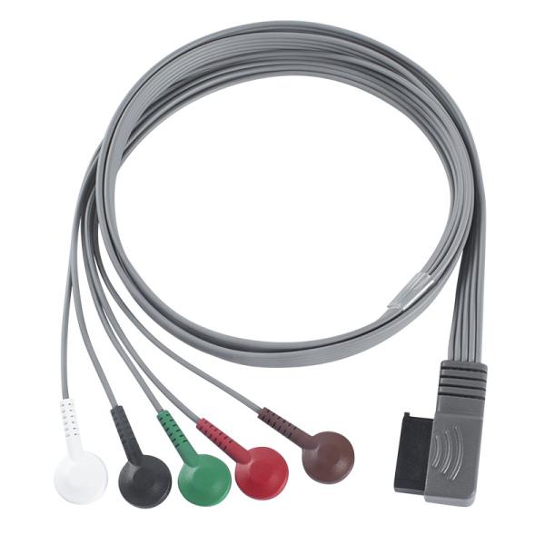 Buy cheap 5 Lead Compatible Digitrak XT Patient Cable 989803157481 24 Months Shelf Life from wholesalers