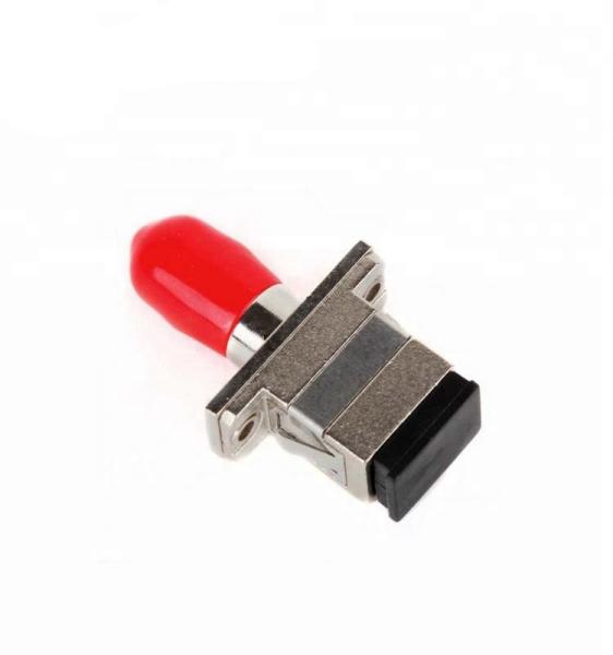 Buy cheap ST - SC Fiber Optic Cable Adapter Metal Material Square Cutouts For CATV / FTTH from wholesalers