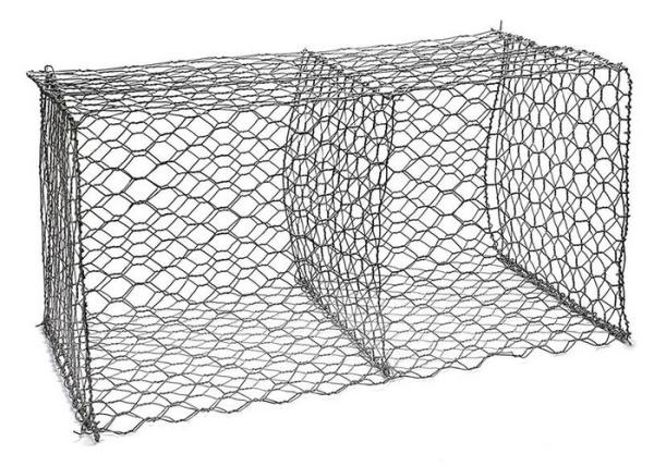 Buy cheap Double Twisted Type Stone Filled Gabion Basket Hot Dipped Galvanized from wholesalers