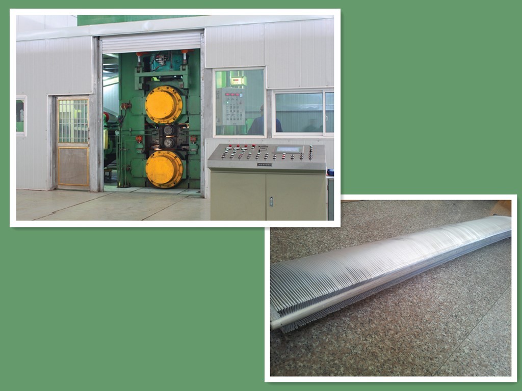 Cooling Towers ACC Tube HR Steel Aluminum Clad Material Annealing