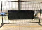 Metal PVC Coated Temporary Net Fencing , Backyard Temporary Fence OEM / ODM