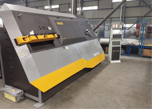 Quality GUTE CNC Steel Bar Stirrup Bending Machine PLC Control Wire Straightening for sale