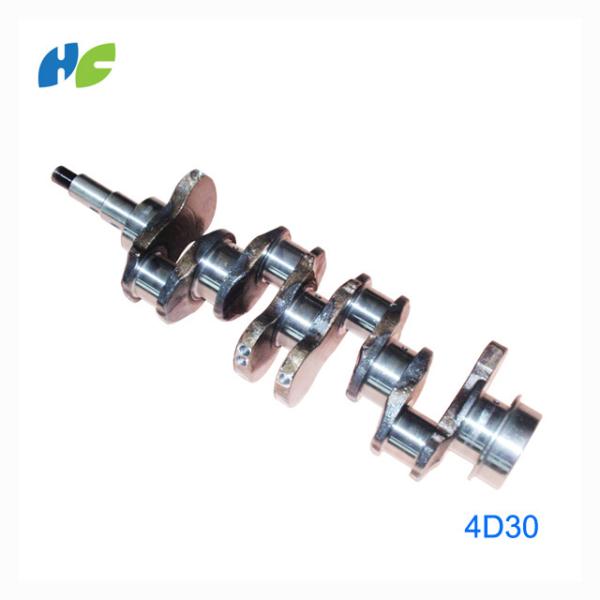 Buy cheap 4D30 Aluminum Forged Diesel Engine Crankshaft Excavator Engine Parts High Wear Resistance from wholesalers