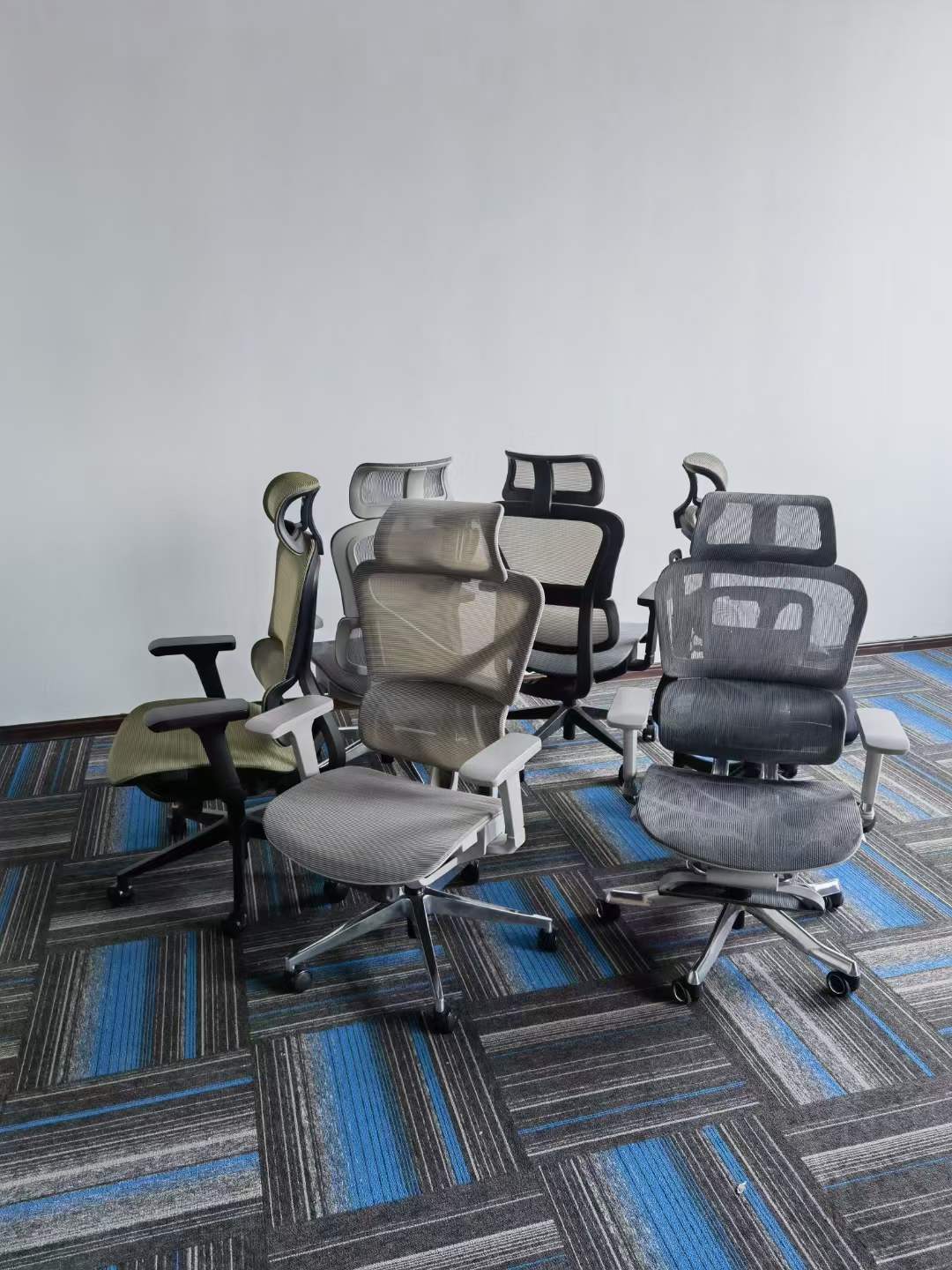 Executive Chair Foshan Office Furniture ISO Certificated High Back Mesh Office Chair