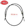 Buy cheap PC60-6 Excavator Spare Parts Throttle Cable Motor Line from wholesalers
