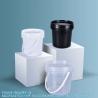 Buy cheap Plastic Suppliers Unbreakable Refillable Cosmetic Garbage Storage Container Paint Packaging Bucket With Lids Food Grade from wholesalers
