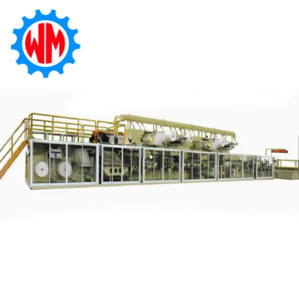 Buy cheap Customized Size Sanitary Napkin Production Line With High Strength Alloy Steel Material from wholesalers