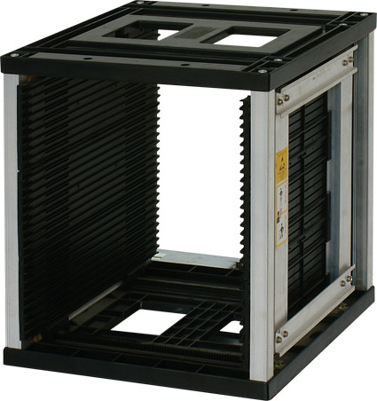 Plastic Base ESD Magazine Racks Antistatic SMT Reel Storage Rack For PCB
