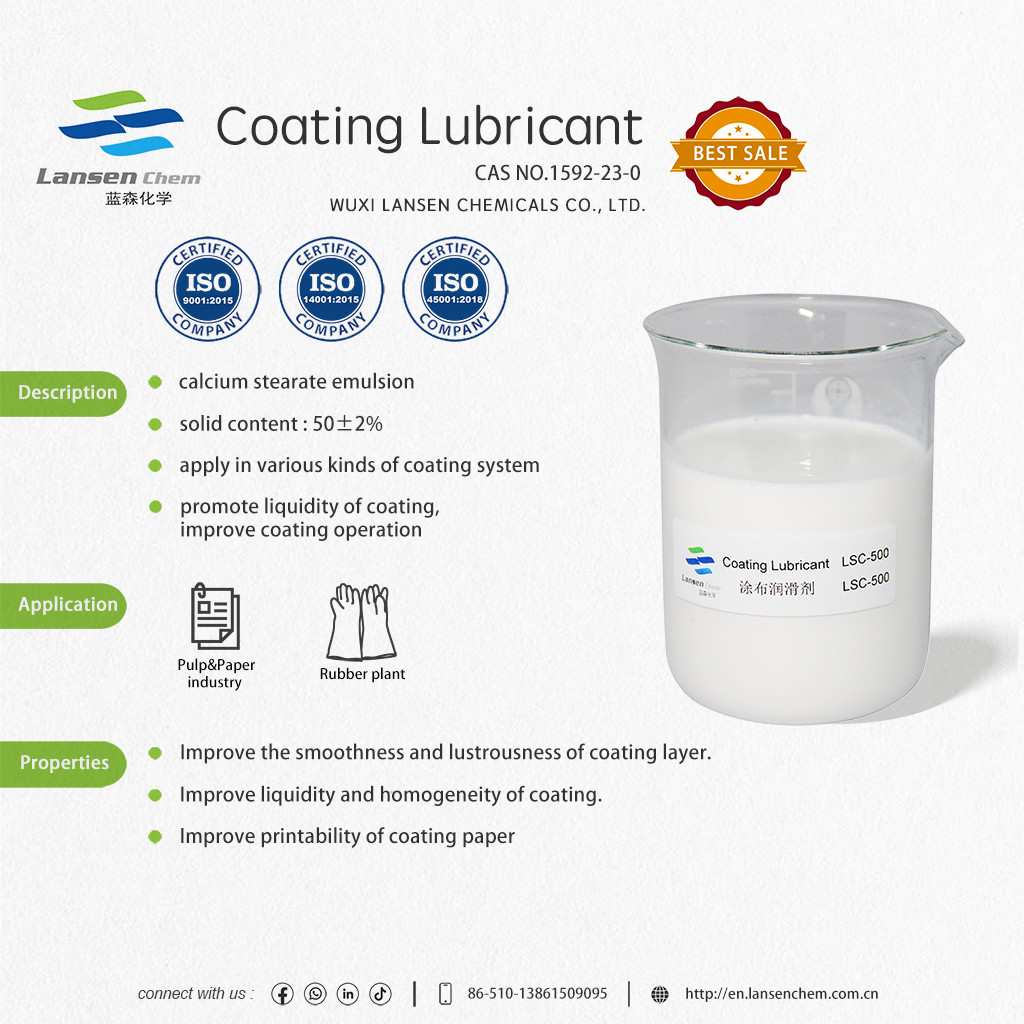 Rubber Mold Releasing Agent Calcium Stearate Emulsion C36h70cao4 With ISO
