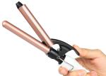 Customized Logo 60W Mini Mermaid Hair Waver Portable Gold Ceramic